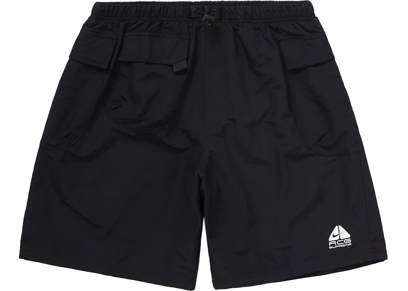 Supreme Nike ACG Nylon Trail Short Black - vue 360