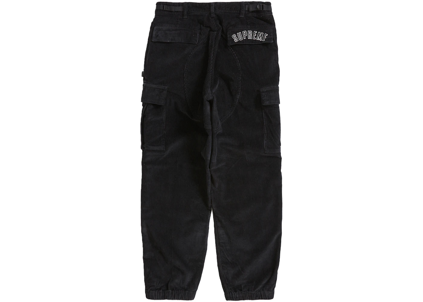 Supreme Nike Arc Corduroy Cargo Pant Black - vue secondaire B