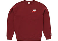 Supreme Nike Crewneck Burgundy