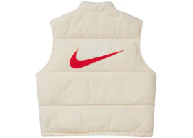 Supreme Nike Denim Puffer Vest Natural - vue 360
