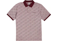 Supreme Nike Jacquard Polo Burgundy