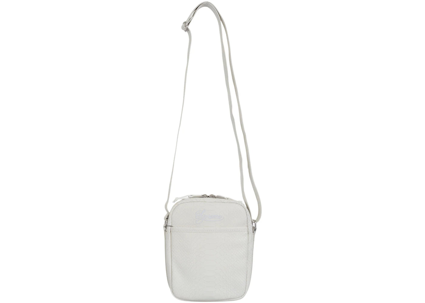 Supreme Nike Leather Shoulder Bag White - vue secondaire B