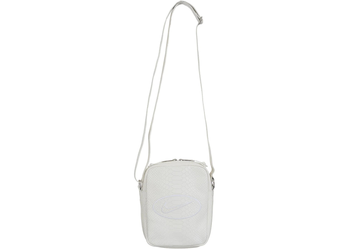 Supreme Nike Leather Shoulder Bag White - vue secondaire A