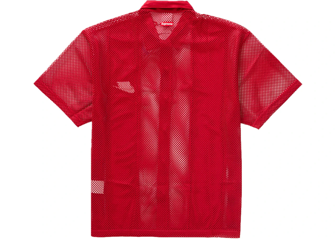 Supreme Nike Mesh S/S Shirt Red - vue secondaire B