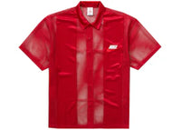 Supreme Nike Mesh S/S Shirt Red