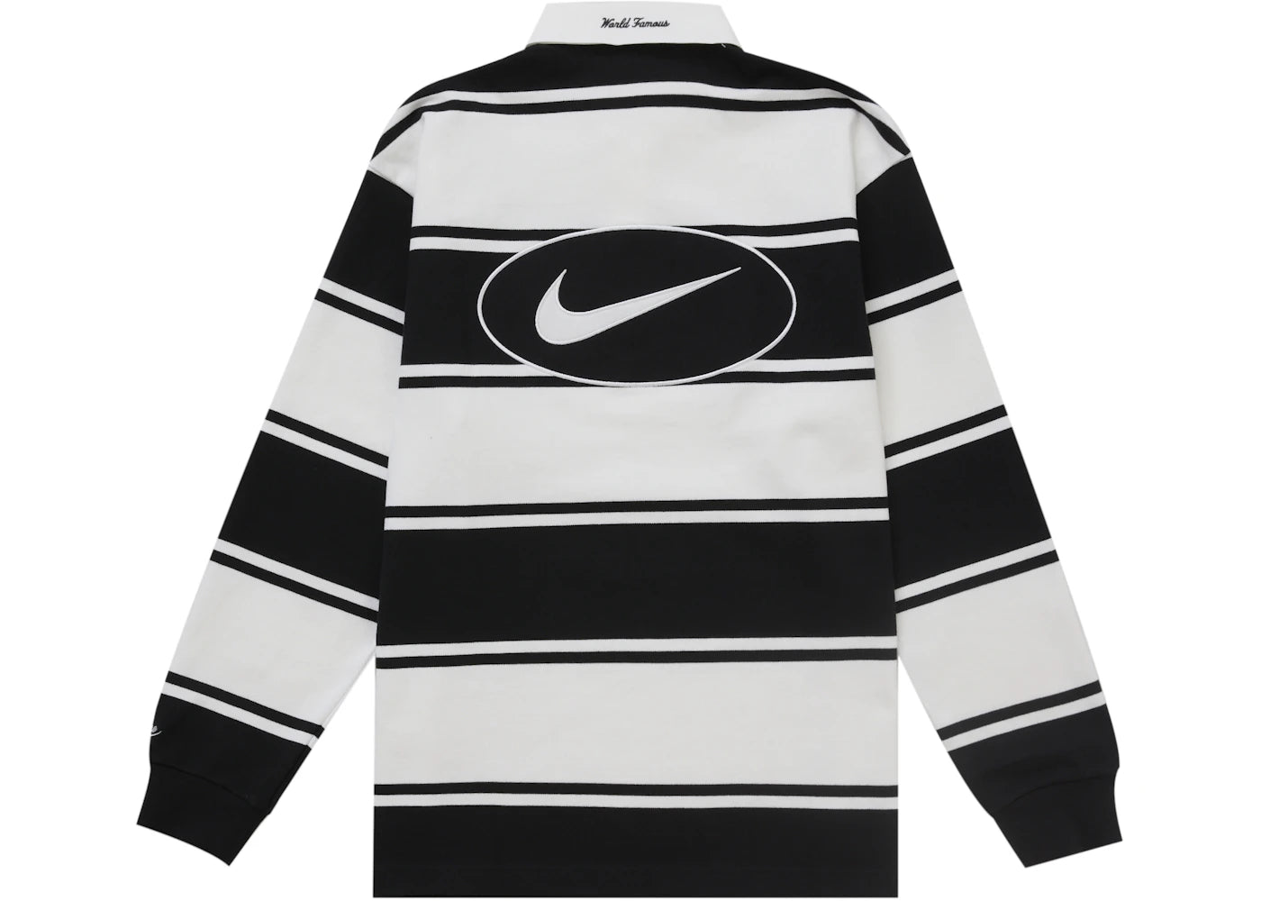 Supreme Nike Stripe Rugby Black - vue secondaire A
