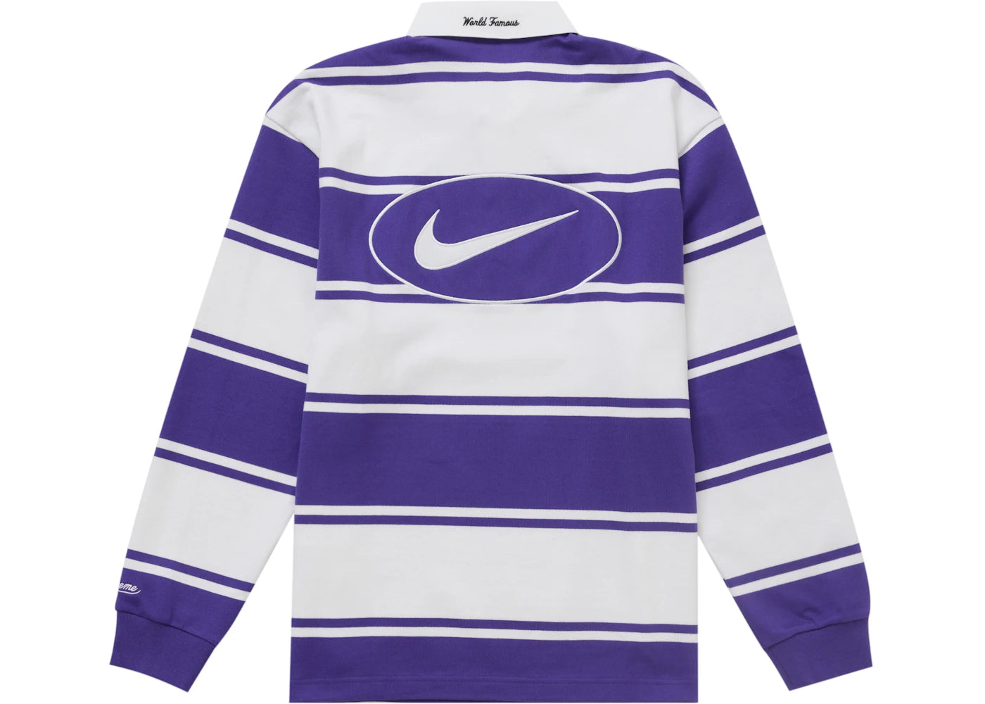Supreme Nike Stripe Rugby Purple - vue secondaire B