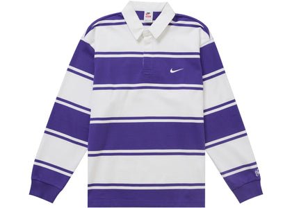 Supreme Nike Stripe Rugby Purple - product view 2