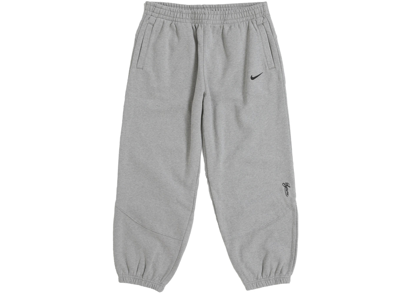Supreme Nike Sweatpant (SS25) Heather Grey - vue secondaire A