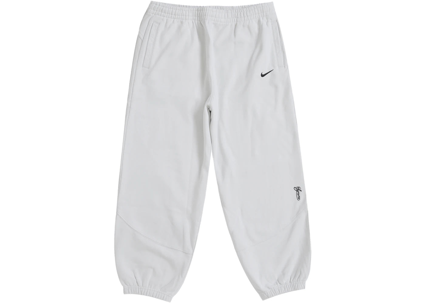 Supreme Nike Sweatpant (SS25) White - vue secondaire A
