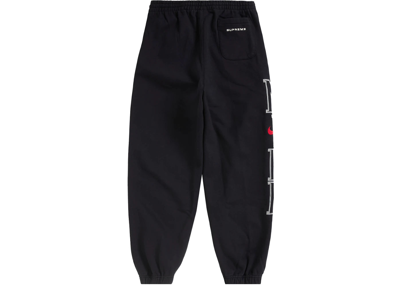 Supreme Nike Sweatpants Black - vue secondaire B