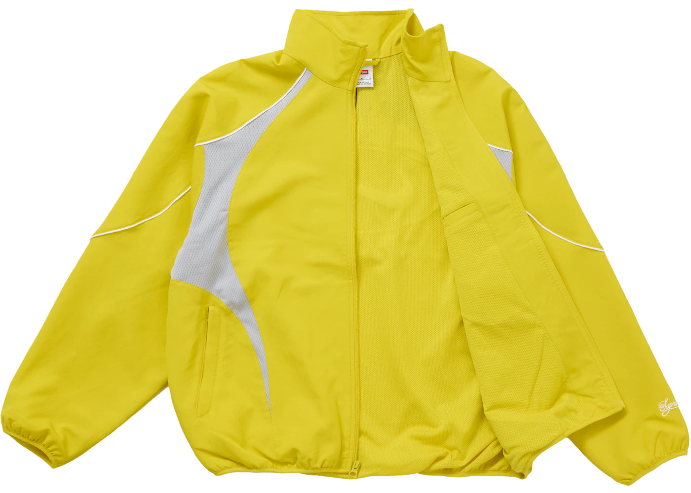 Supreme Nike Track Jacket Yellow - vue secondaire B