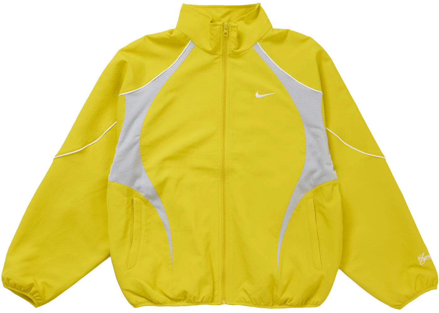 Supreme Nike Track Jacket Yellow - vue secondaire A