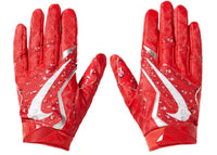 Supreme Nike Vapor Jet 4.0 Football Gloves Red