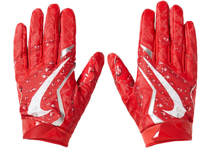 Supreme Nike Vapor Jet 4.0 Football Gloves Red - product view 2