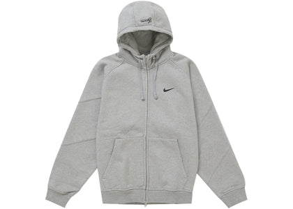Supreme Nike Zip Up Hooded Sweatshirt Heather Grey sneakers - authentic Supreme shoes