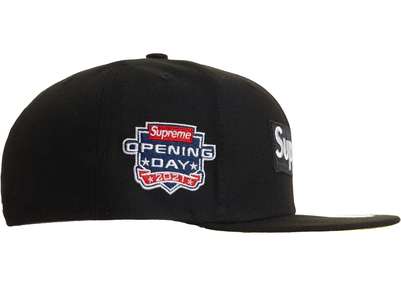 Supreme No Comp Box Logo New Era Black - vue secondaire B