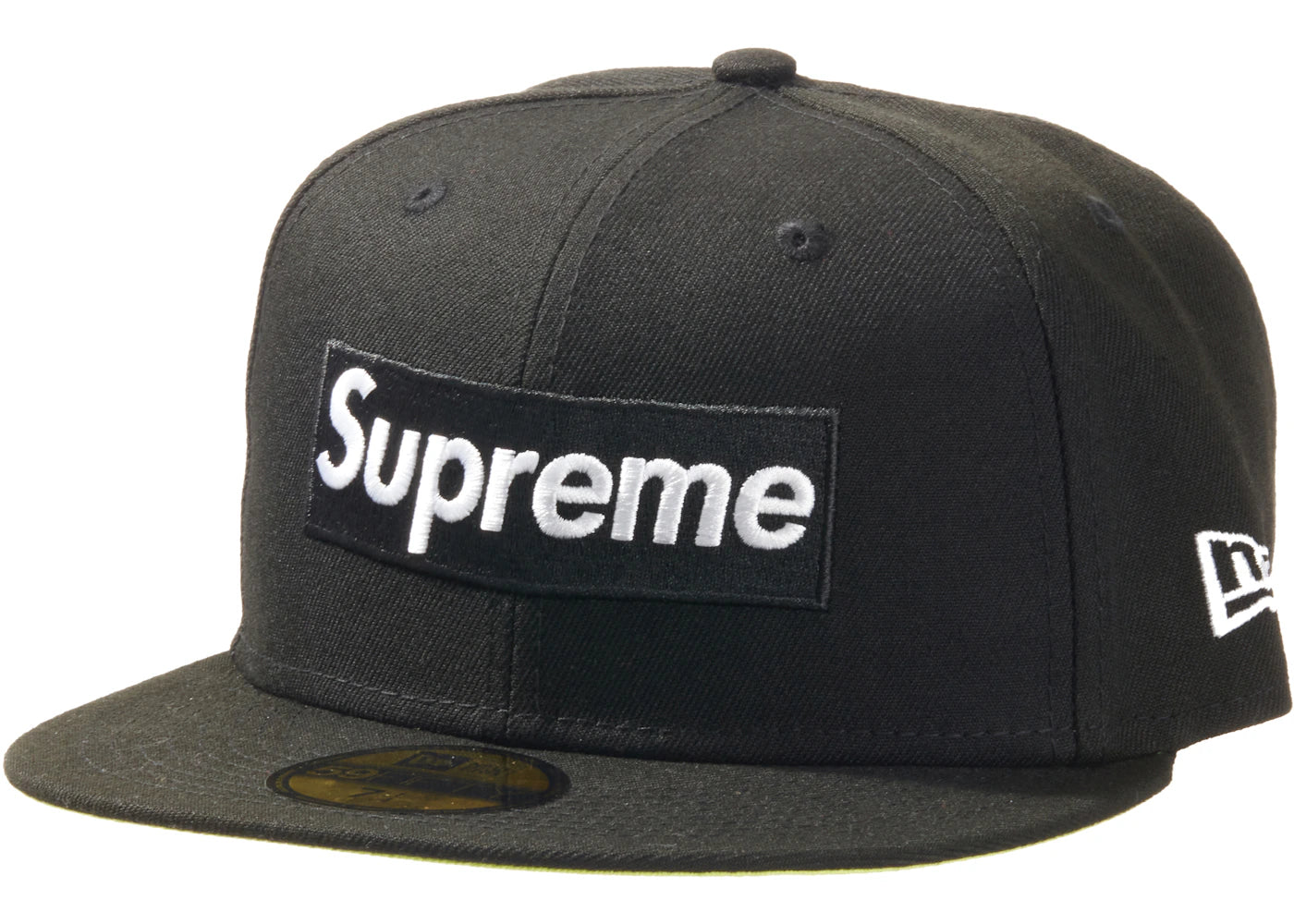 Supreme No Comp Box Logo New Era Black - vue secondaire A