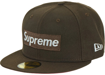 Supreme No Comp Box Logo New Era Brown - product view 2