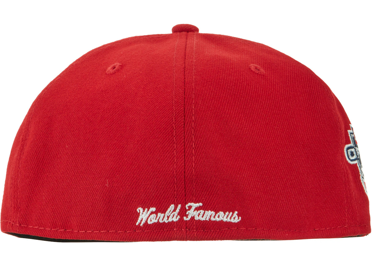 Supreme No Comp Box Logo New Era Red - vue secondaire B