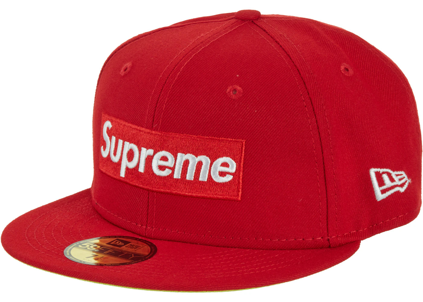 Supreme No Comp Box Logo New Era Red - vue secondaire A
