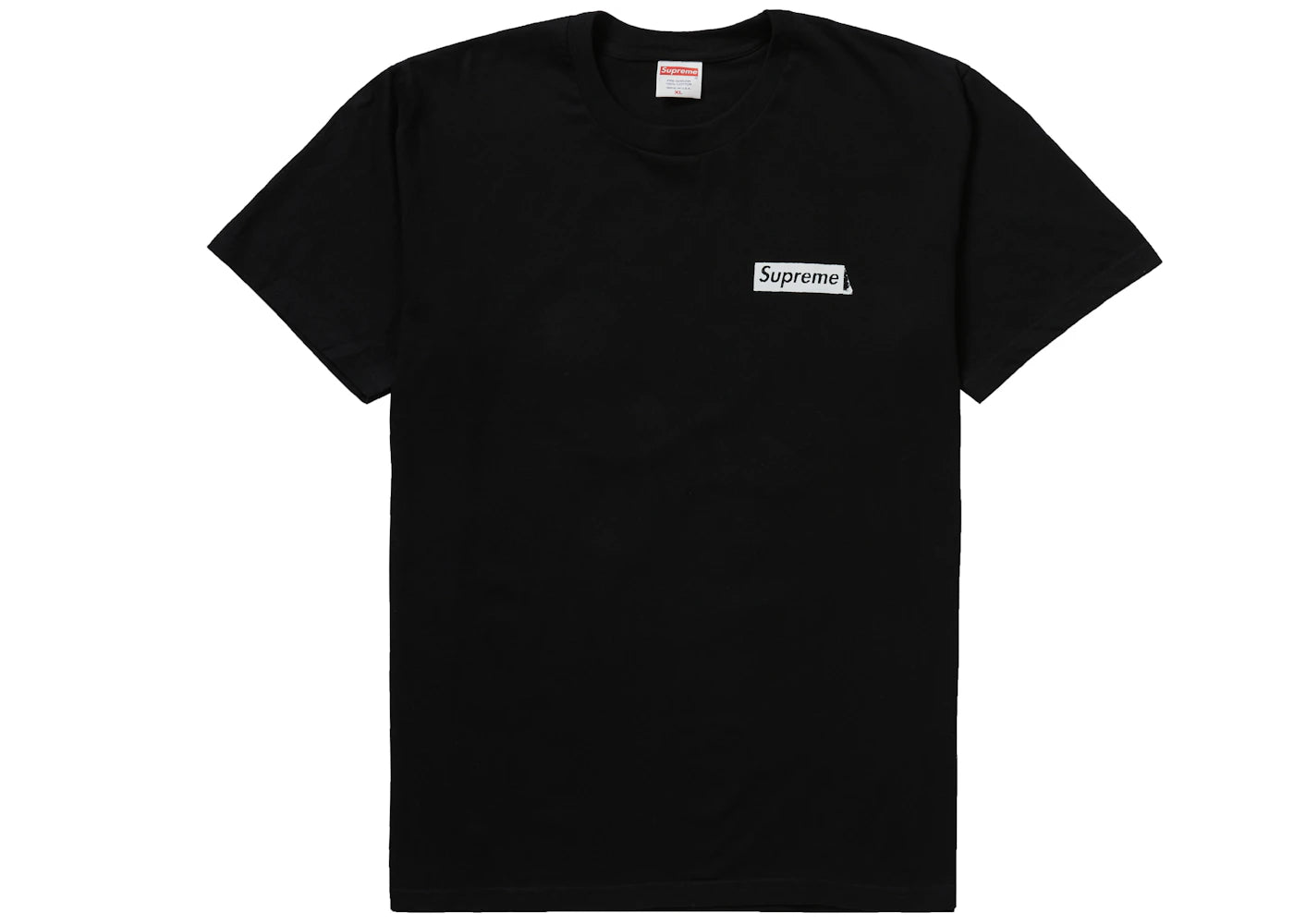 Supreme No More Shit Tee Black - vue secondaire B
