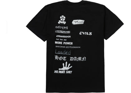 Supreme No More Shit Tee Black - product view 2