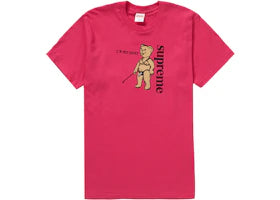 Supreme Not Sorry Tee Pink