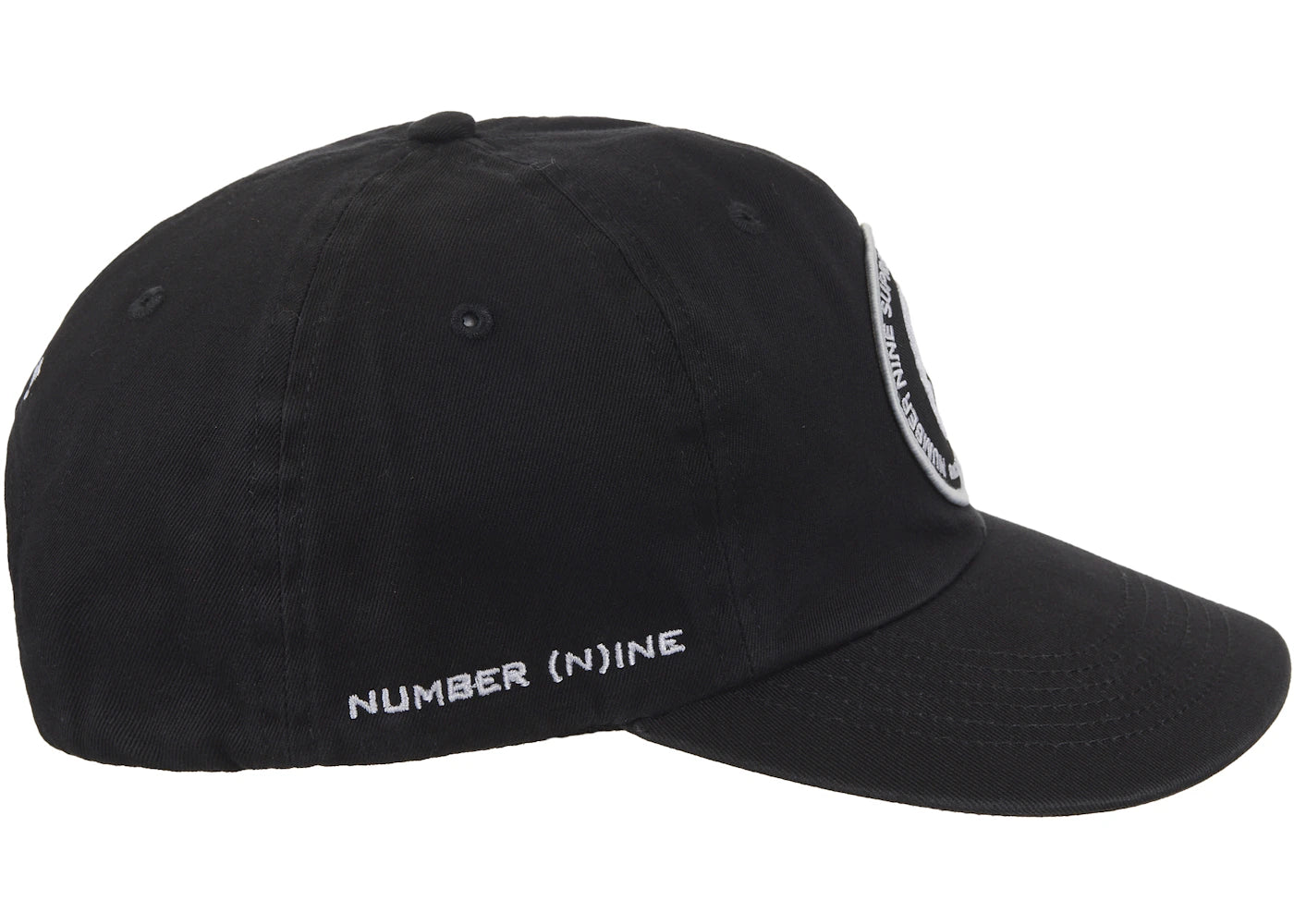 Supreme Number (N)ine 6-Panel Black - vue secondaire B