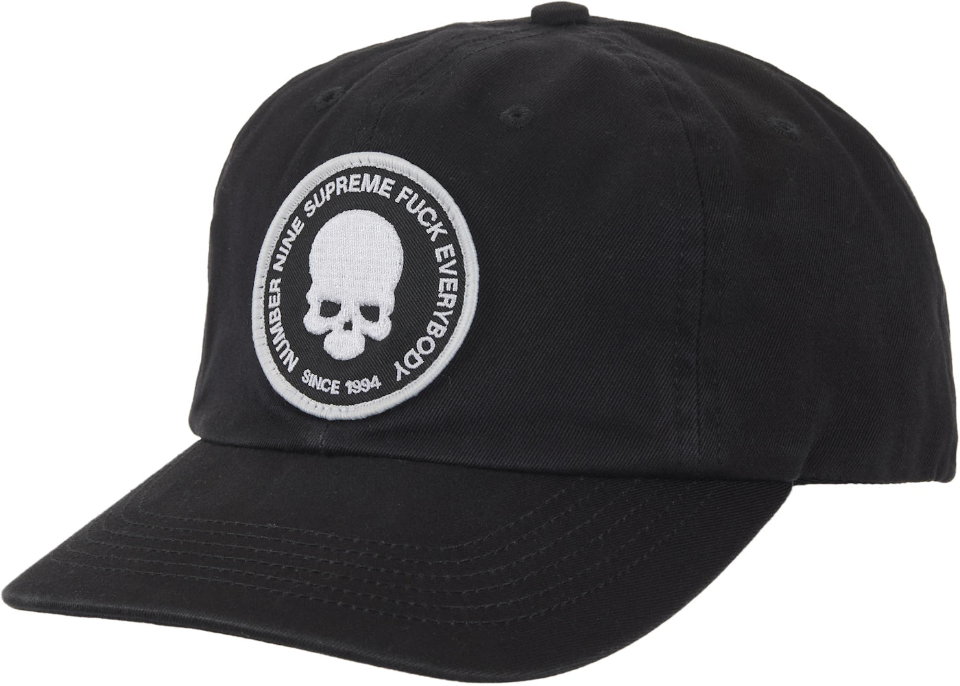 Supreme Number (N)ine 6-Panel Black - vue secondaire A