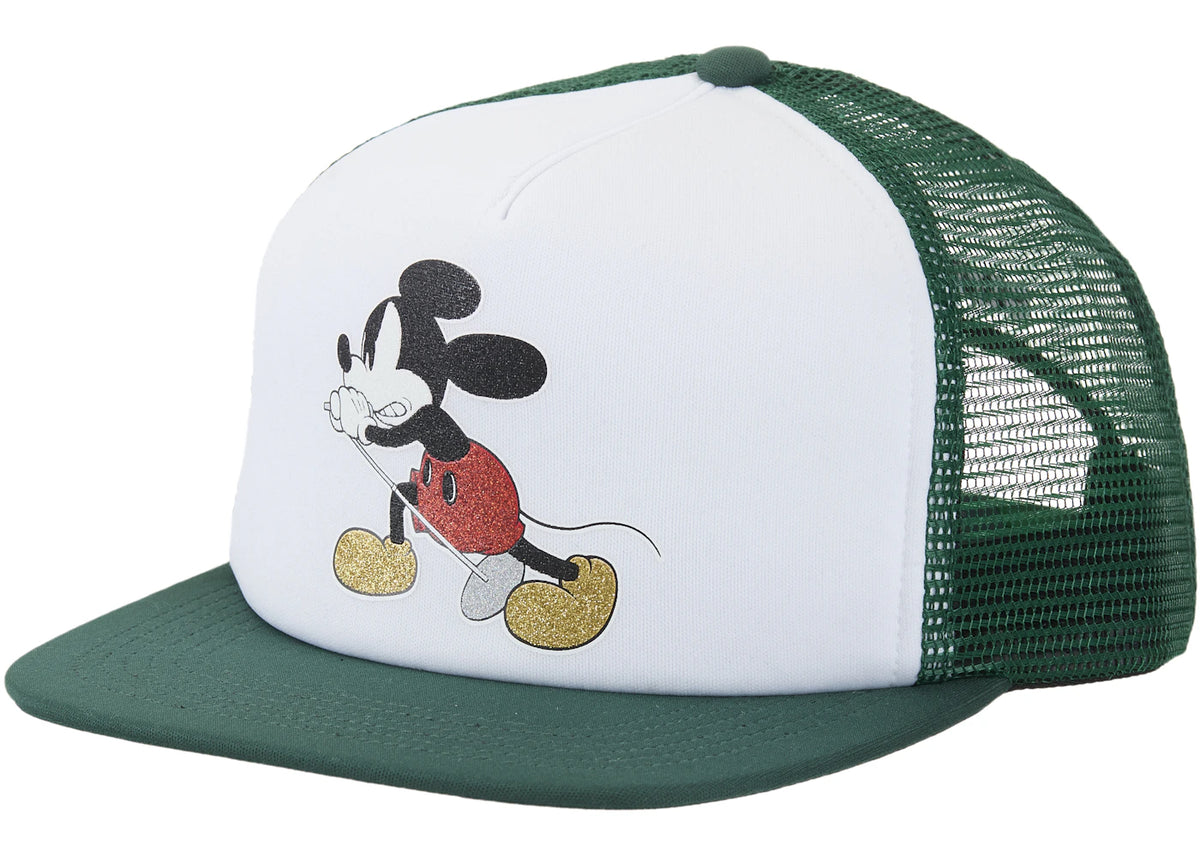 Supreme Number (N)ine Mickey Mesh Back 5-Panel Green - vue 360
