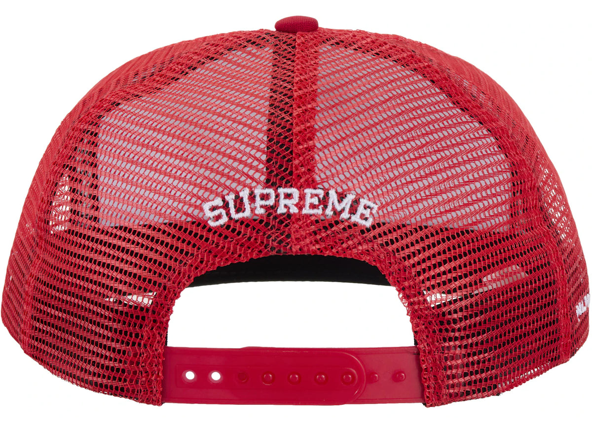 Supreme Number (N)ine Mickey Mesh Back 5-Panel Red - vue secondaire B