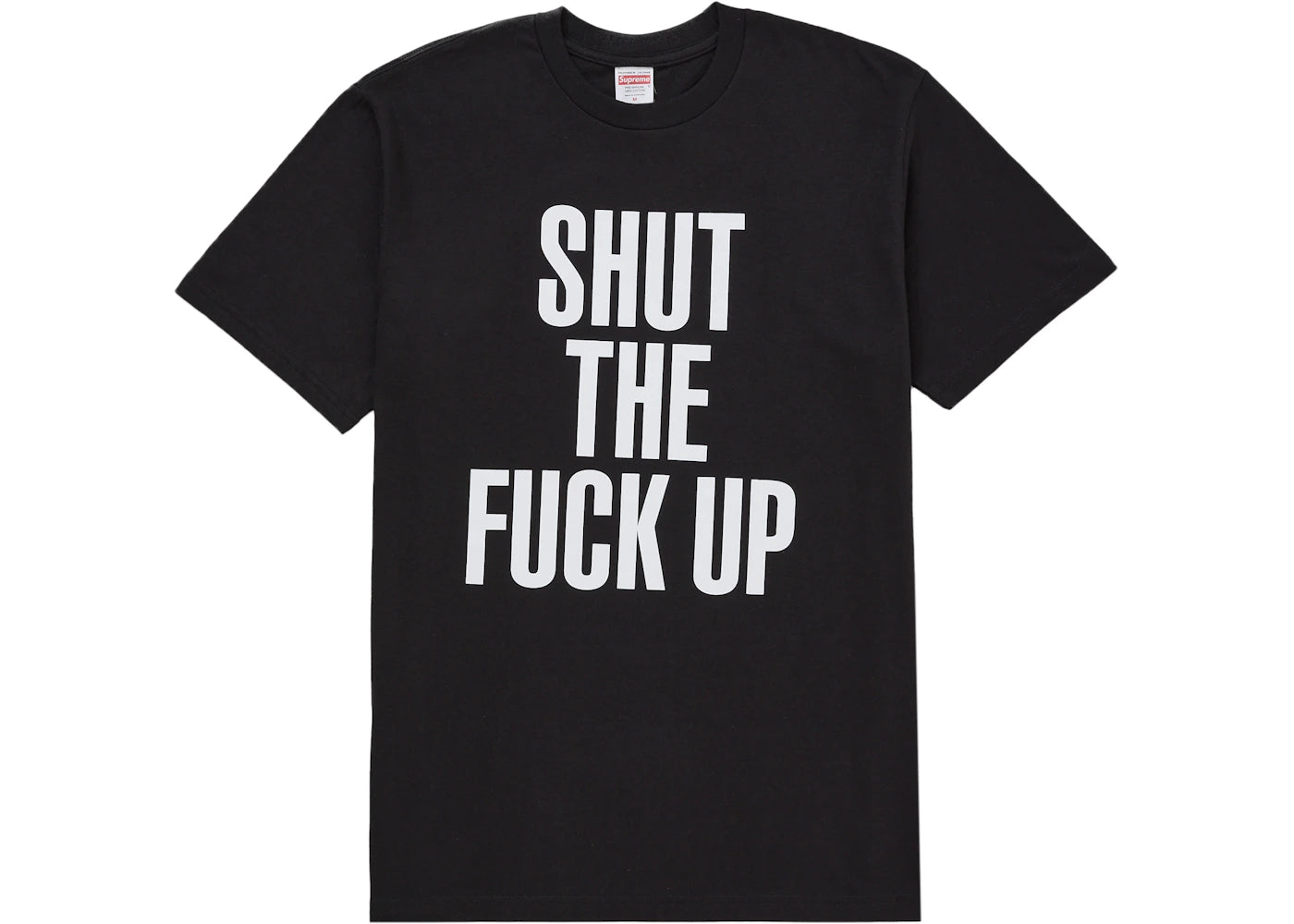 Supreme Number (N)ine Shut Up Tee Black - vue 360