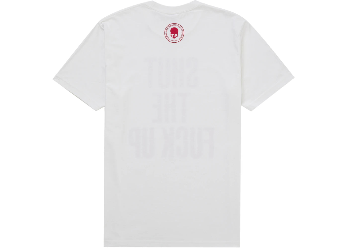 Supreme Number (N)ine Shut Up Tee White - vue secondaire B