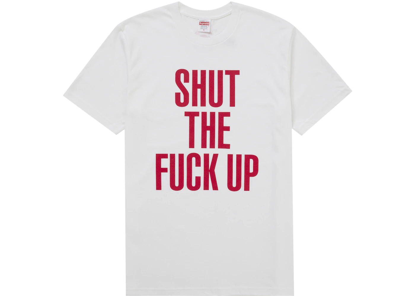 Supreme Number (N)ine Shut Up Tee White - vue secondaire A