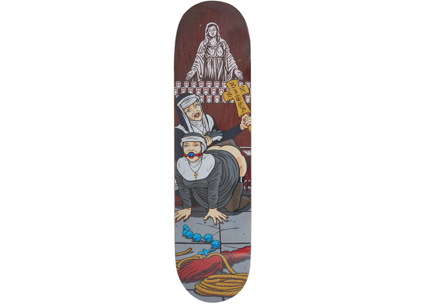 Supreme Nuns N Guns Skateboard Deck Nuns - vue secondaire A
