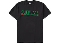 Supreme Nuova York Tee Black