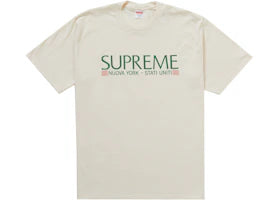 Supreme Nuova York Tee Natural