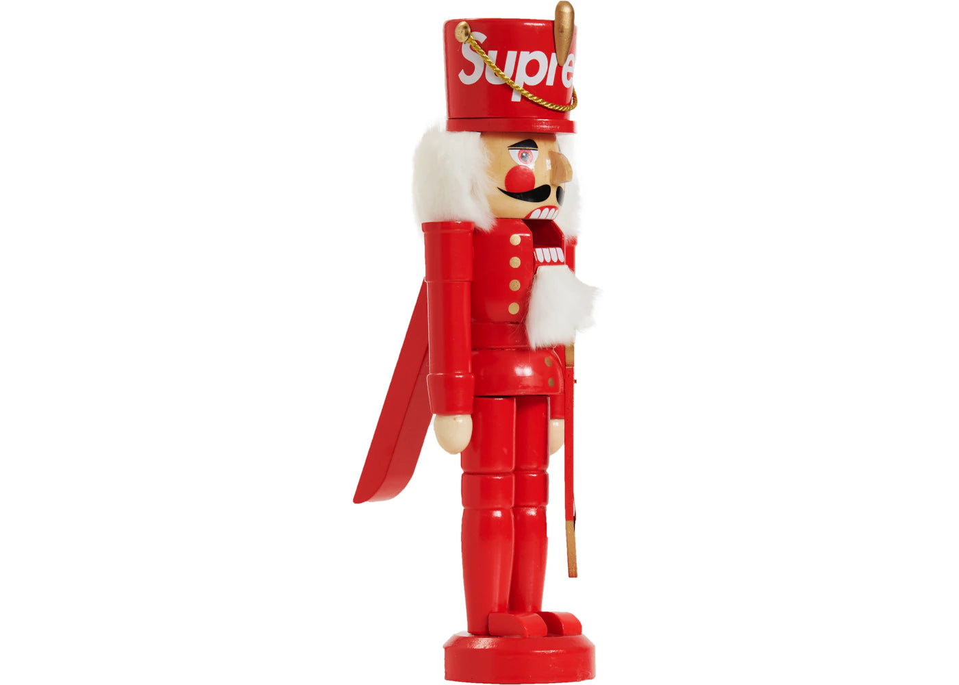 Supreme Wooden Nutcracker Red - vue secondaire B