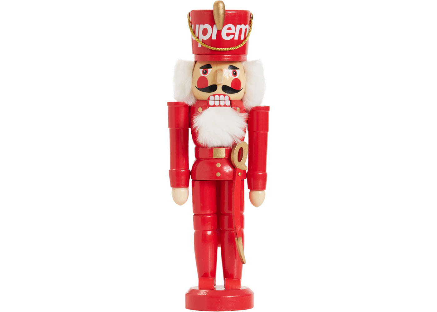 Supreme Wooden Nutcracker Red - vue secondaire A