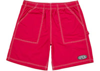 Supreme Nylon Painter Short (SS26) Red