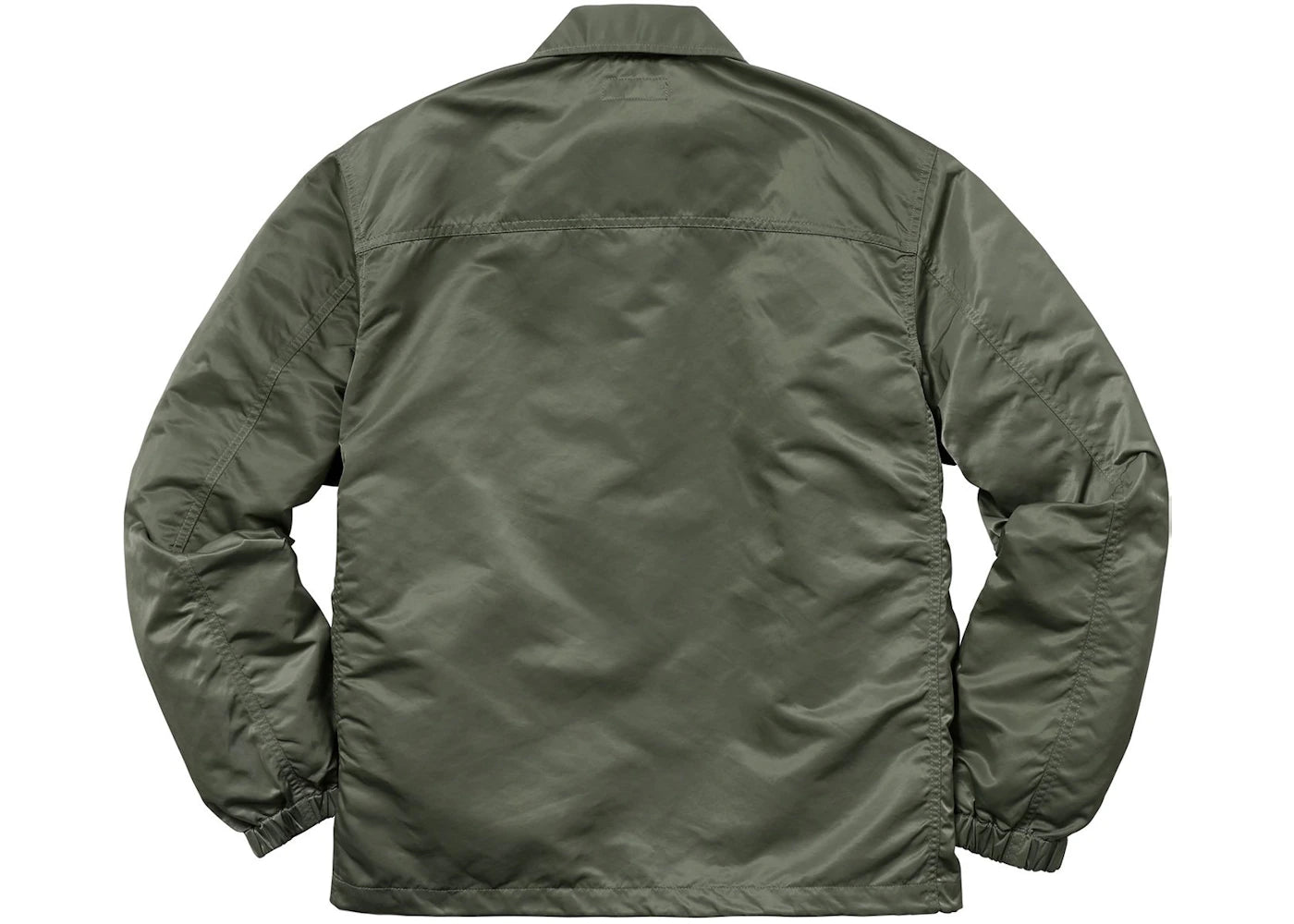 Supreme Nylon Turnout Jacket Olive - vue secondaire B