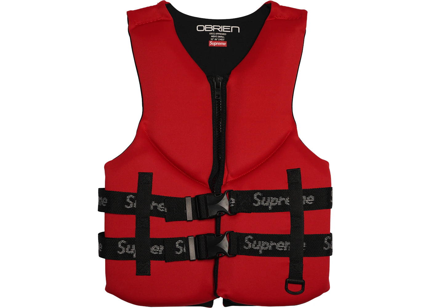 Supreme O'Brien Life Vest Red - vue secondaire A