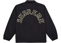 Supreme Old English Arc Coaches Jacket Black