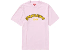 Supreme Old English Glow S/S Top Pale Pink
