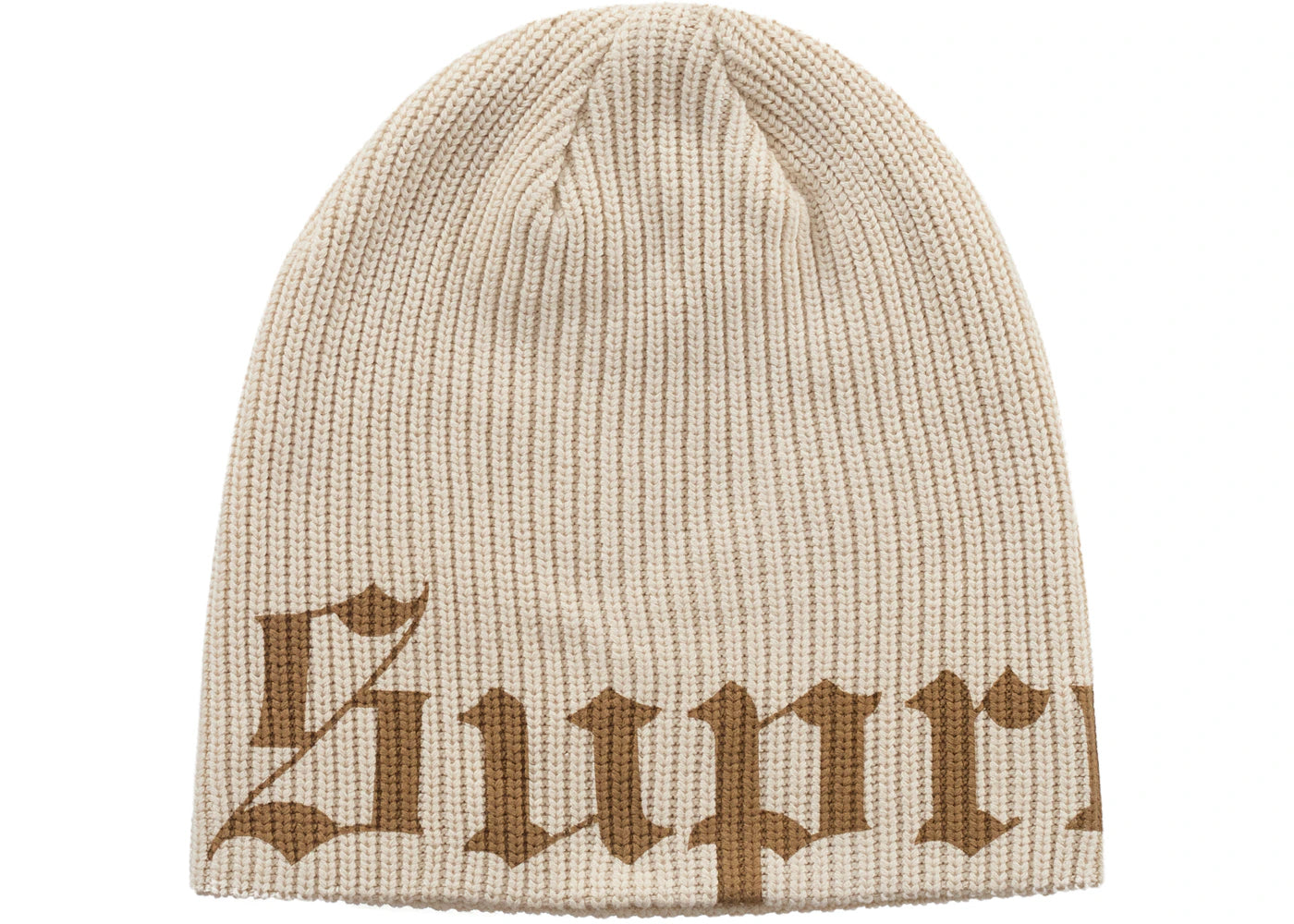 Supreme Old English Printed Beanie (SS26) Brown - vue secondaire A