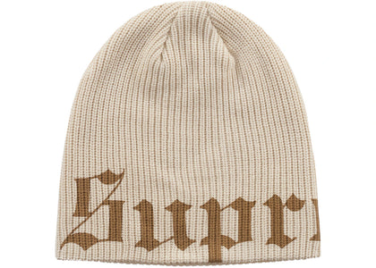 Supreme Old English Printed Beanie (SS26) Brown - product view 2