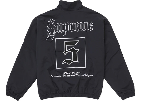 Supreme Old English Track Jacket Black