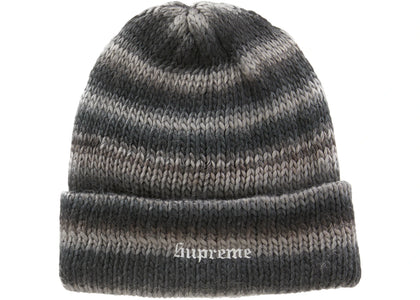 Supreme Ombré Stripe Beanie Black - product view 2