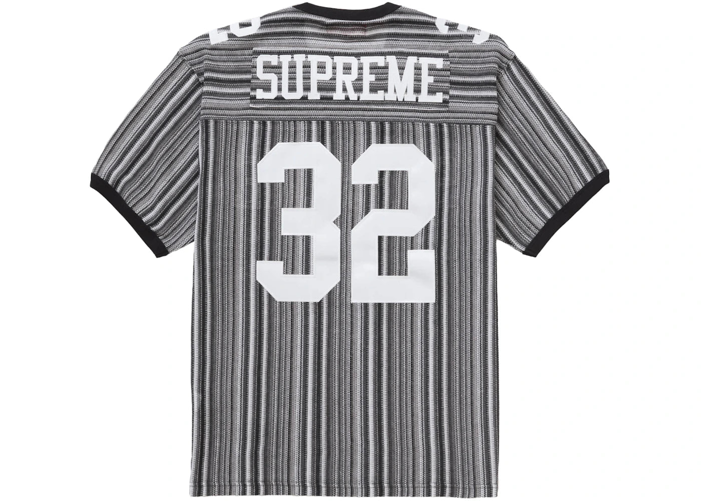 Supreme Open Knit Football Top Black - vue secondaire B